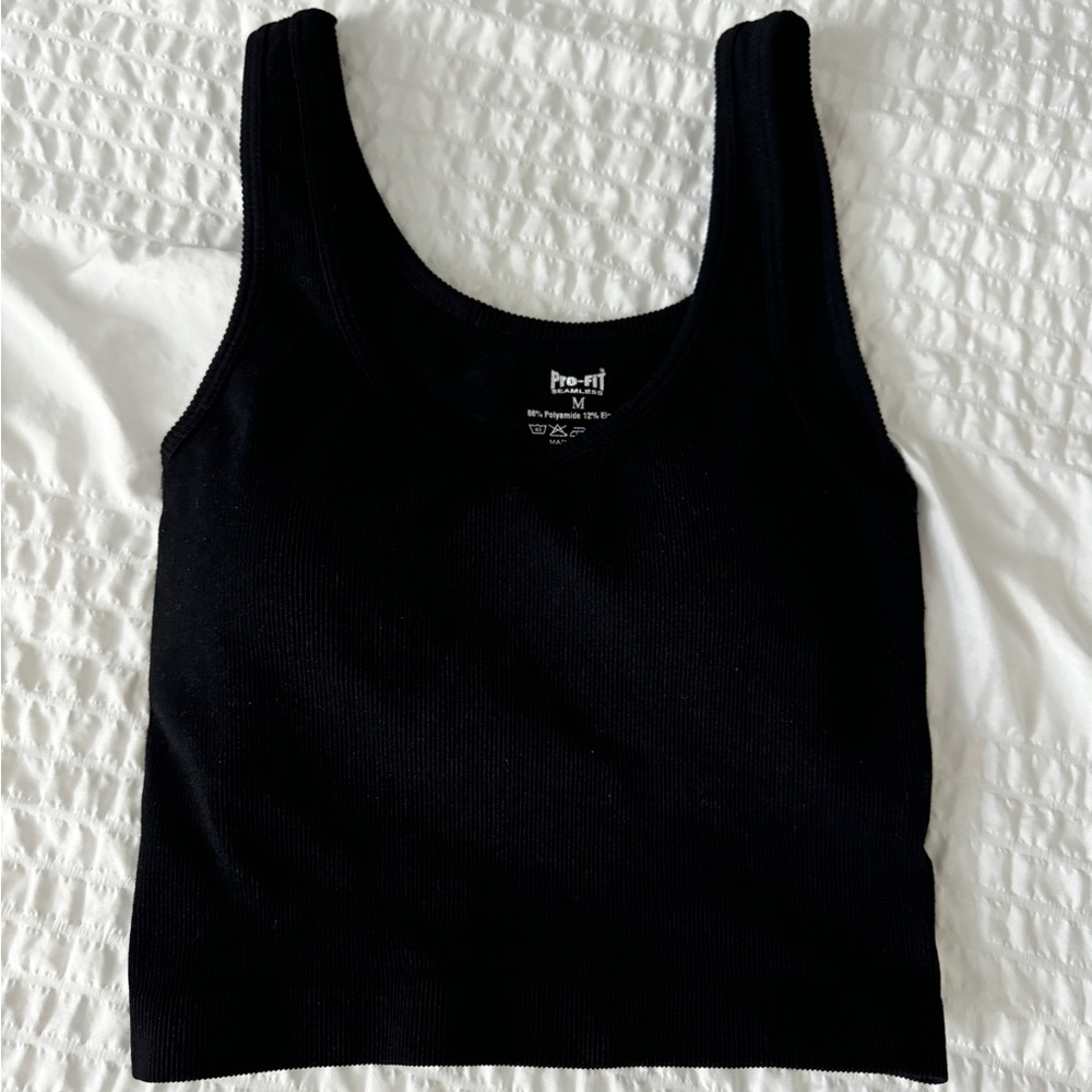 BLACK SPORT BRA